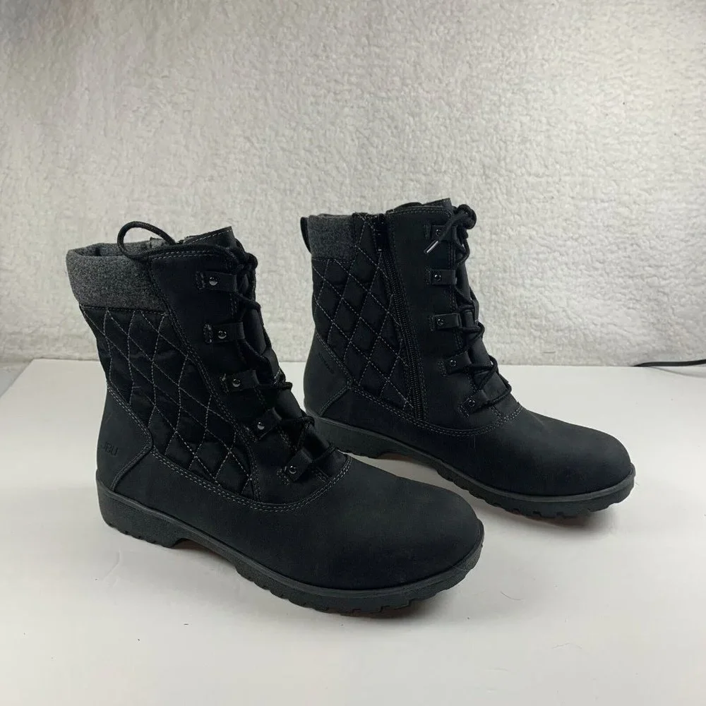 JBU by Jambu Summit B2SMT01 Water Repellent Boot Women's 9.5M Black Quilted 8022